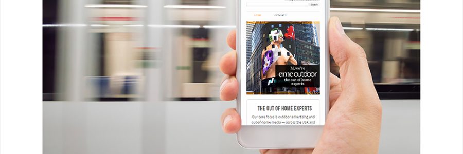 Study shows 74% of website traffic driven by OOH campaign came from mobile!